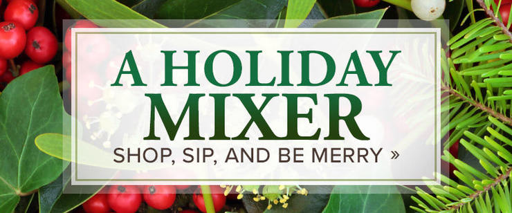 25% Off Decor at Our Holiday Open House Dec 5-6