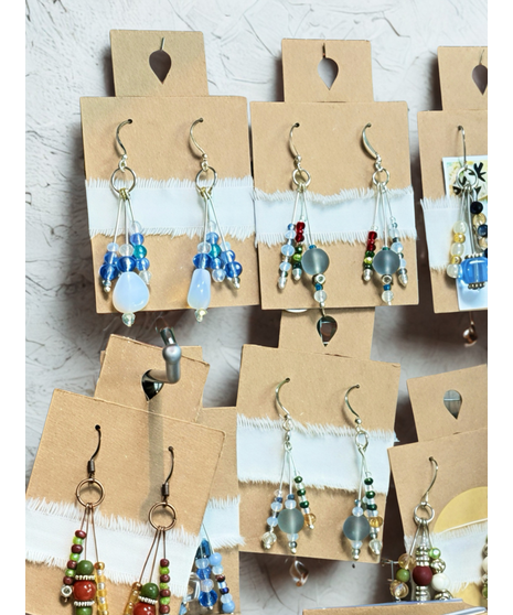 Beaded Dangle Earrings