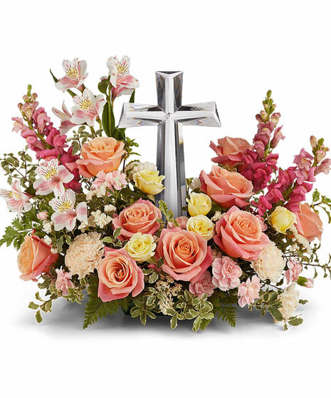 Precious Petals Cross