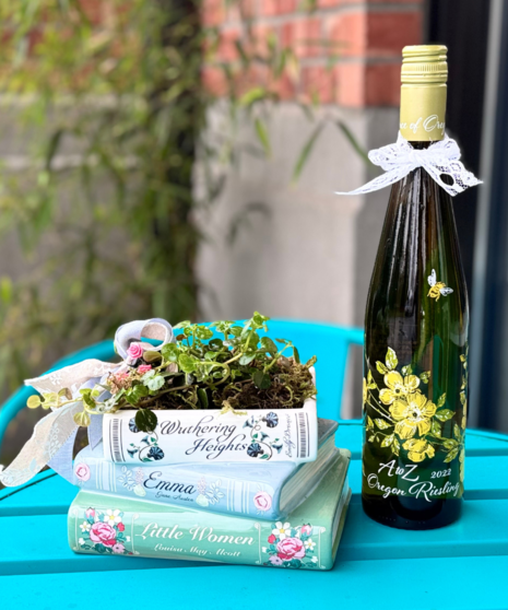 A Story That Grows - Themed Planter With A to Z Wine 