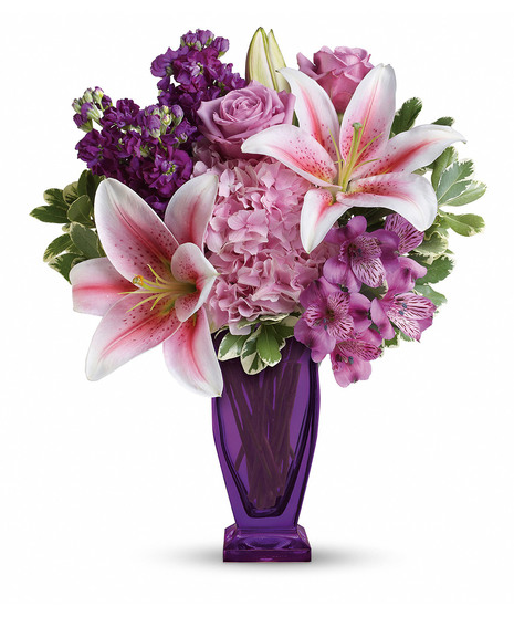 Blushing Violet Bouquet