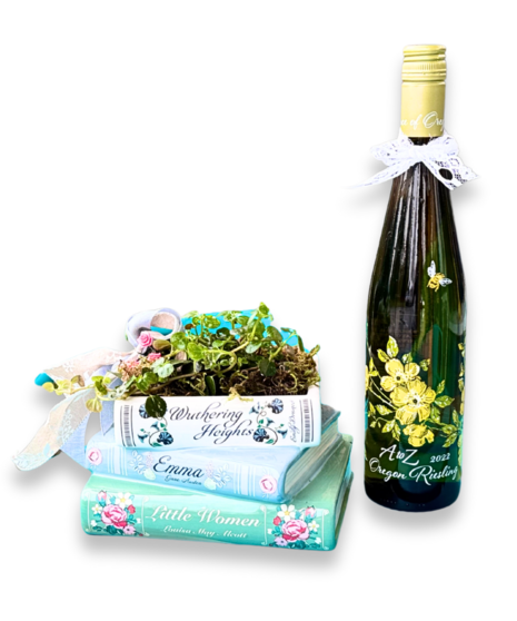 A Story That Grows - Themed Planter With A to Z Wine 