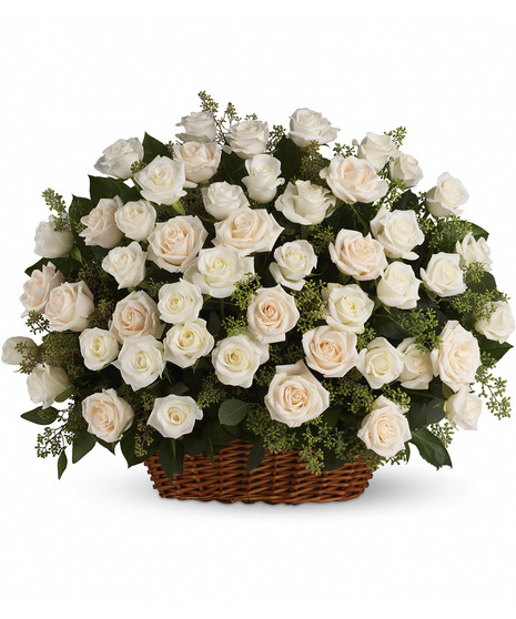 Bountiful Basket Of Roses