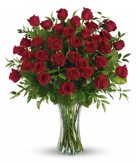 Breathtaking Beauty - 3 Dozen Long Stemmed Roses