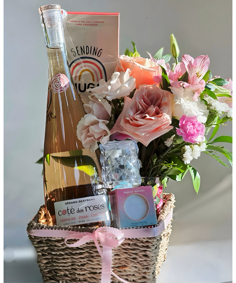 Rhapsody In Pink Bouquet -Côte des Roses Rosé