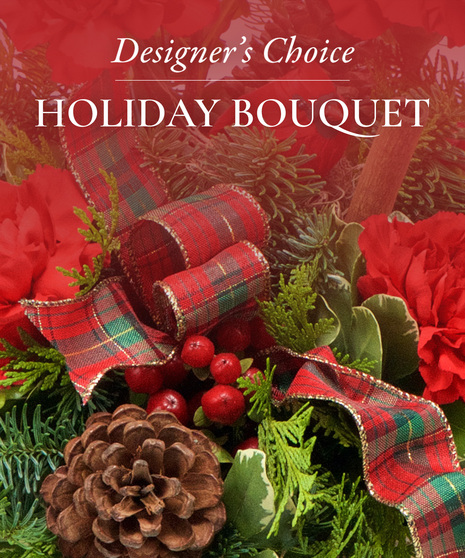 Festive Fun  Holiday Bouquet - Designer's Choice