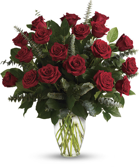 Eternal Love Bouquet - With Keepsake Vase