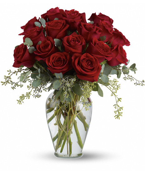 Full Heart - 16 Premium Red Roses