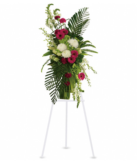 Gerberas and Palms Spray