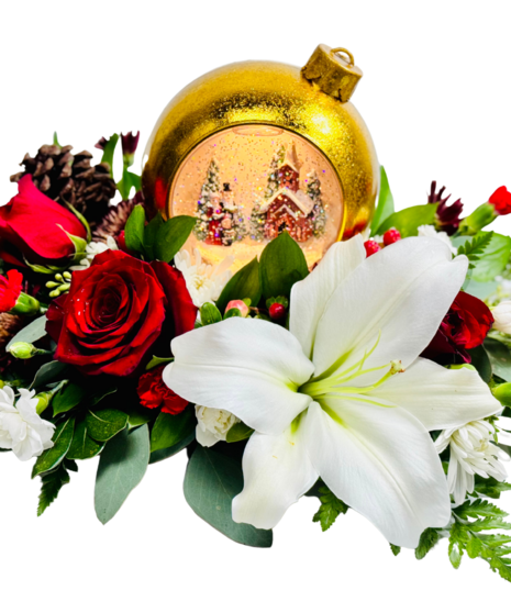 Light Up Holiday Snow Globe