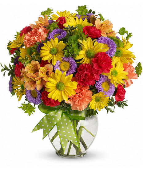 colorful floral arrangement