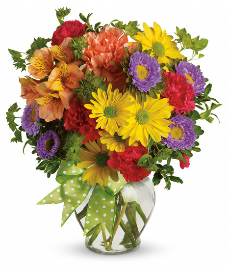 colorful floral arrangement