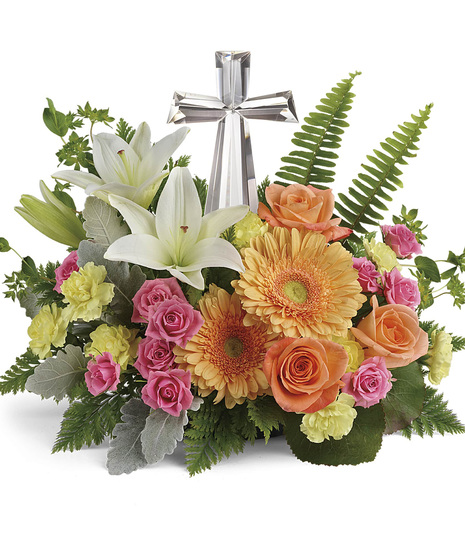 Precious Petals Cross