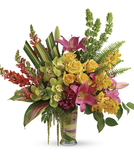 colorful floral arrangement