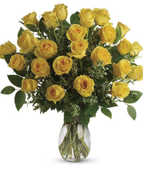 yellow roses