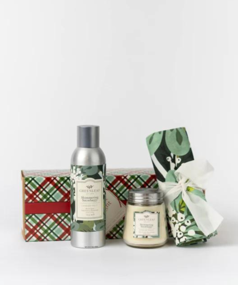 Room Spray Gift Set, Compact Candle