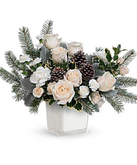 White Snow Holiday Bouquet