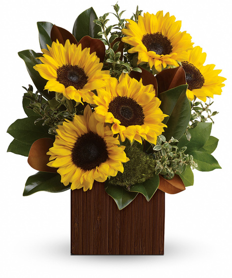 sunflower arrangement