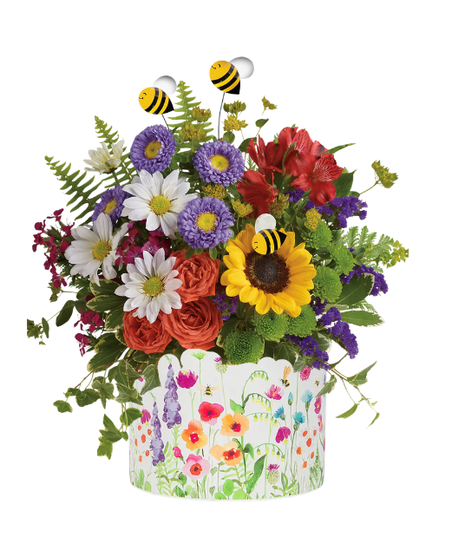 colorful floral arrangement