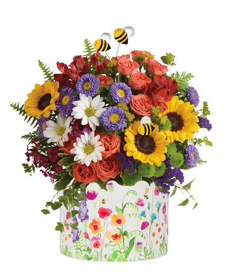 colorful floral arrangement