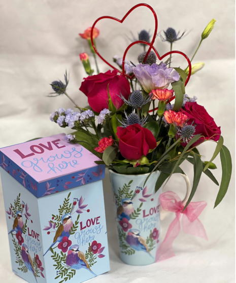 Love Grows Coffee Mug