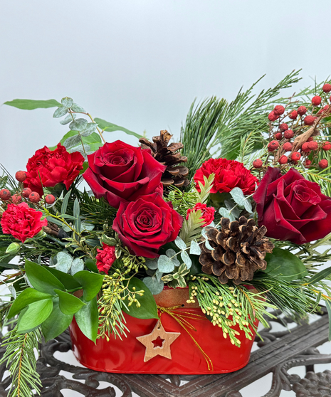 Winter Blooms Centerpiece